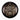 Steel tongue drum - Magic Flower Brown - 10 inch