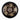 Steel tongue drum - Magic Flower Brown - 10 inch