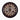 Steel tongue drum - Mandala Brown - 10 inches