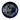 Steel tongue drum - Moon Lotus Blue - 10 inches