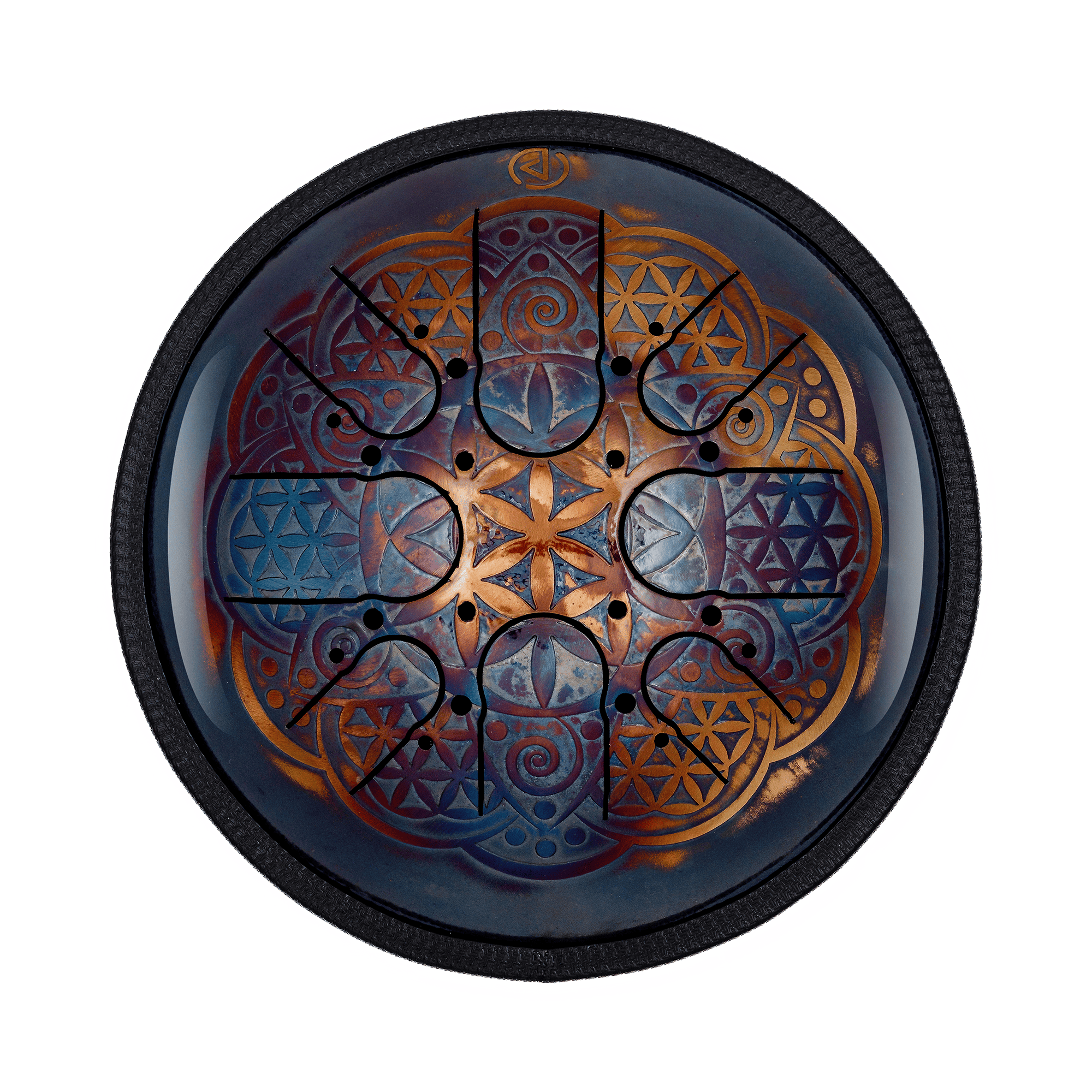 Flower of Life Steel tongue drum - 10 inches