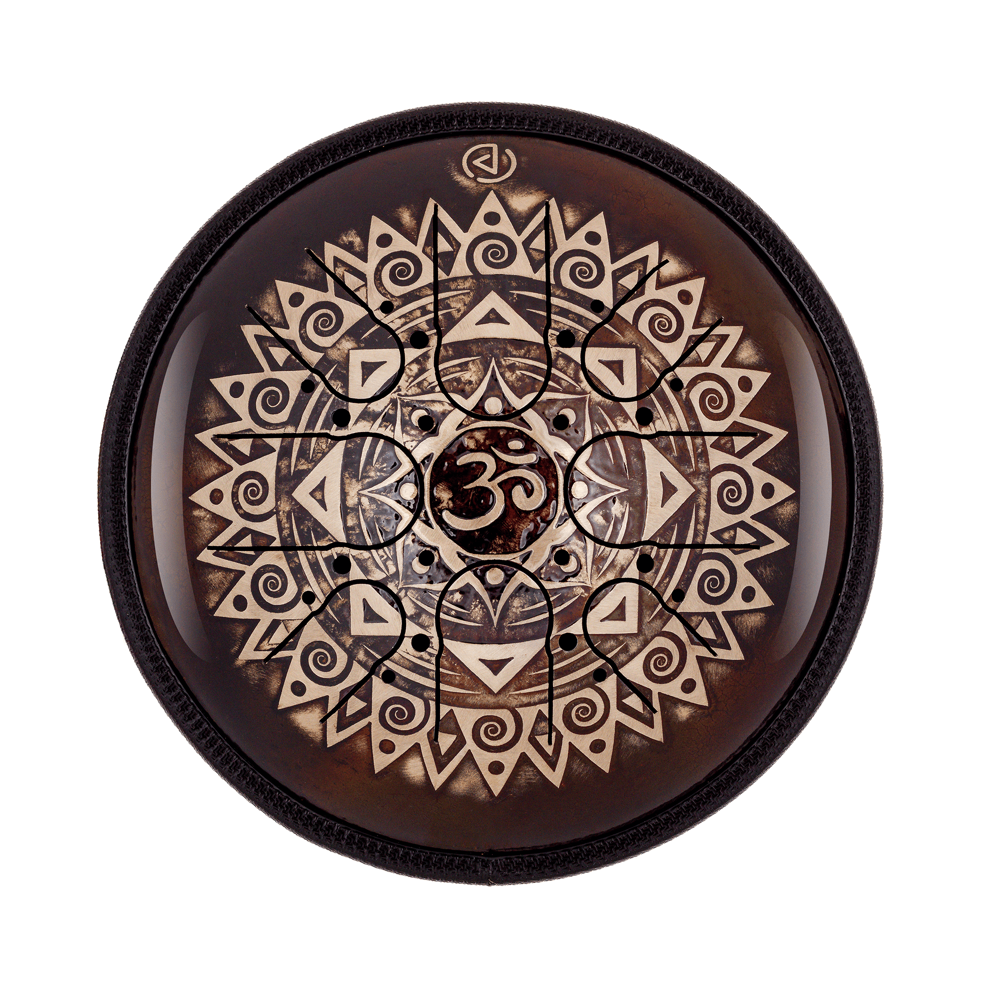 Mandala Om Steel tongue drum - 10 inches
