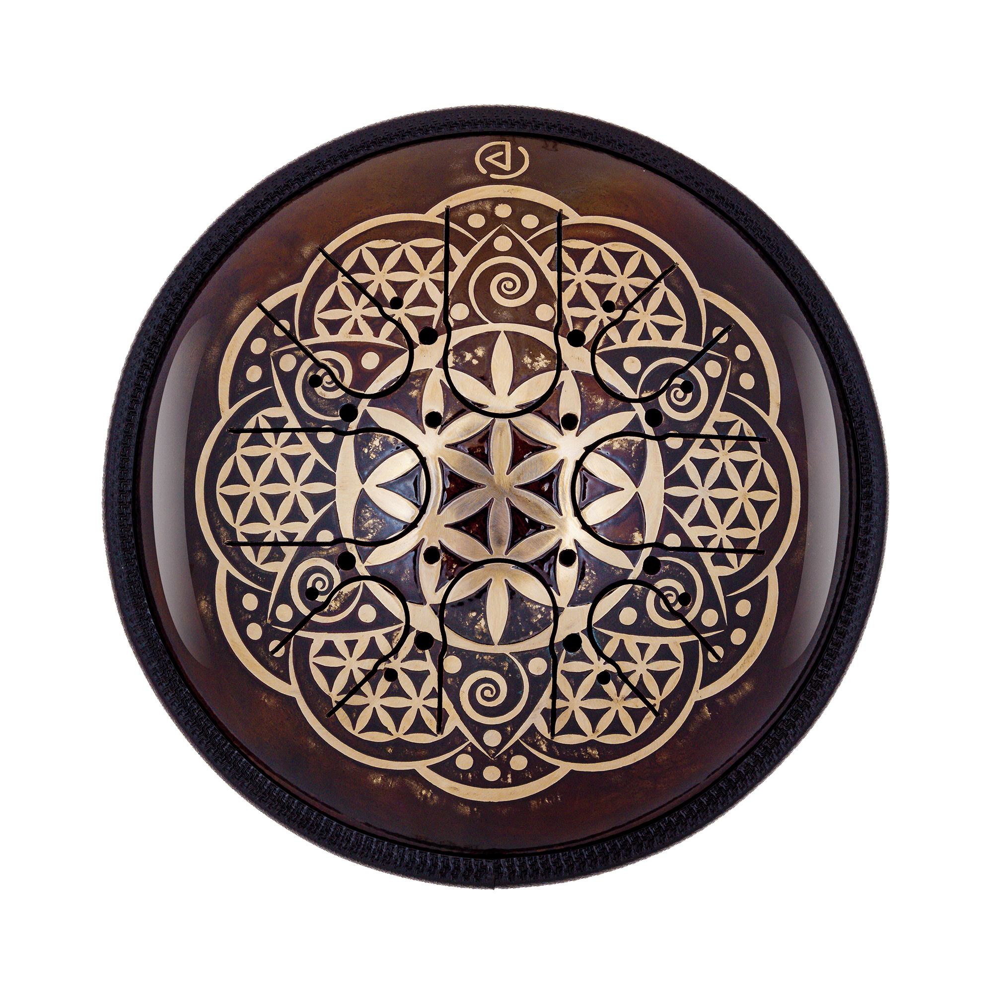Flower of Life Steel tongue drum - 10 inches