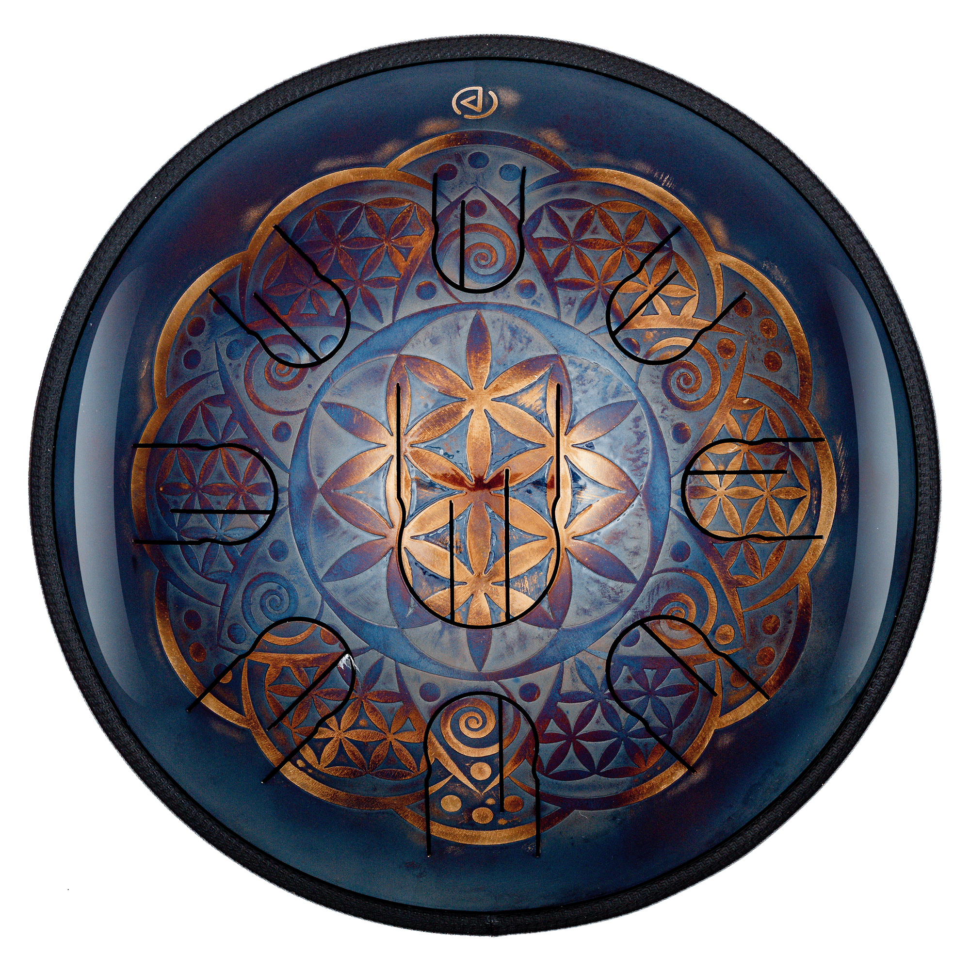 Flower of Life Steel tongue drum - 14 inches