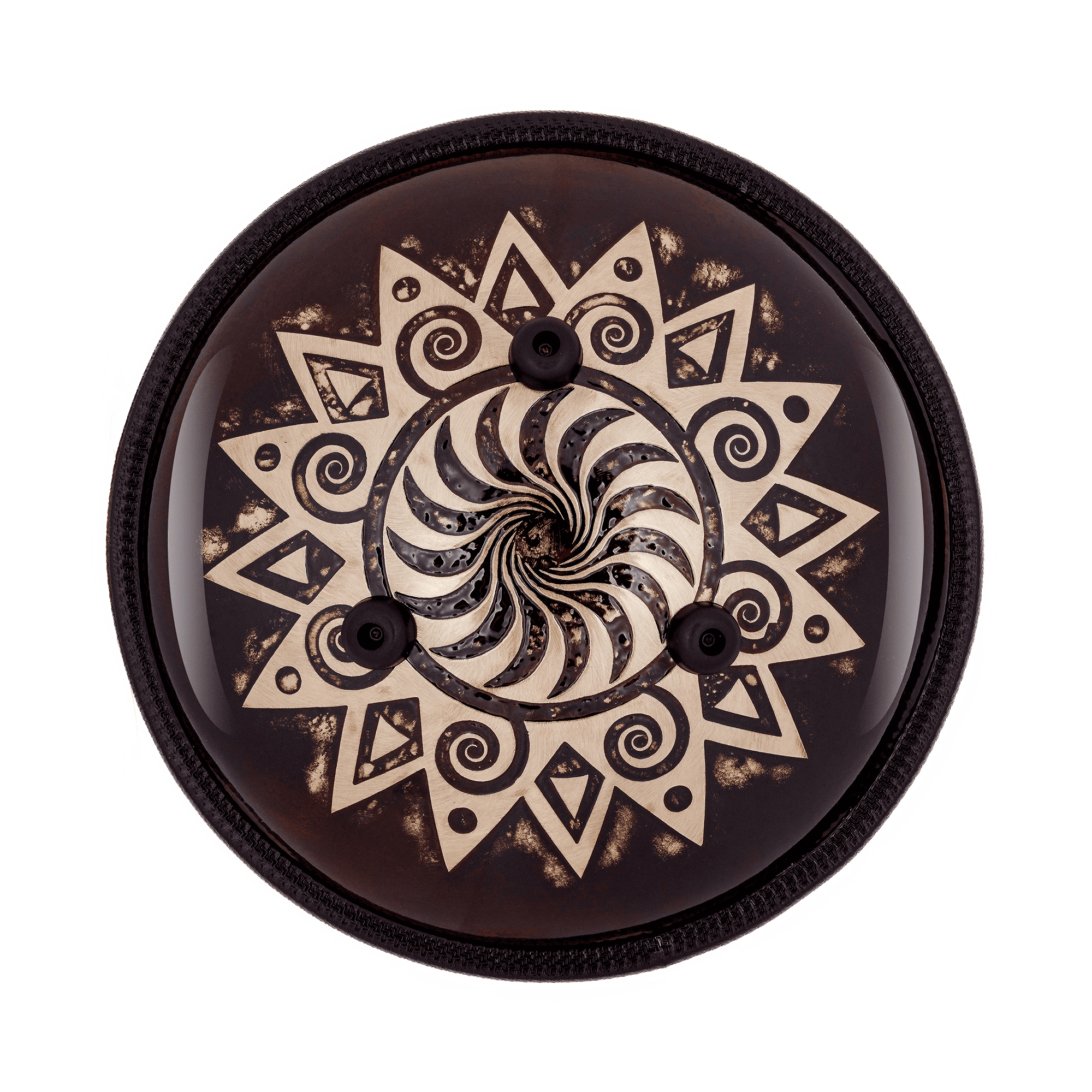 Mandala Om Steel tongue drum - 10 inches