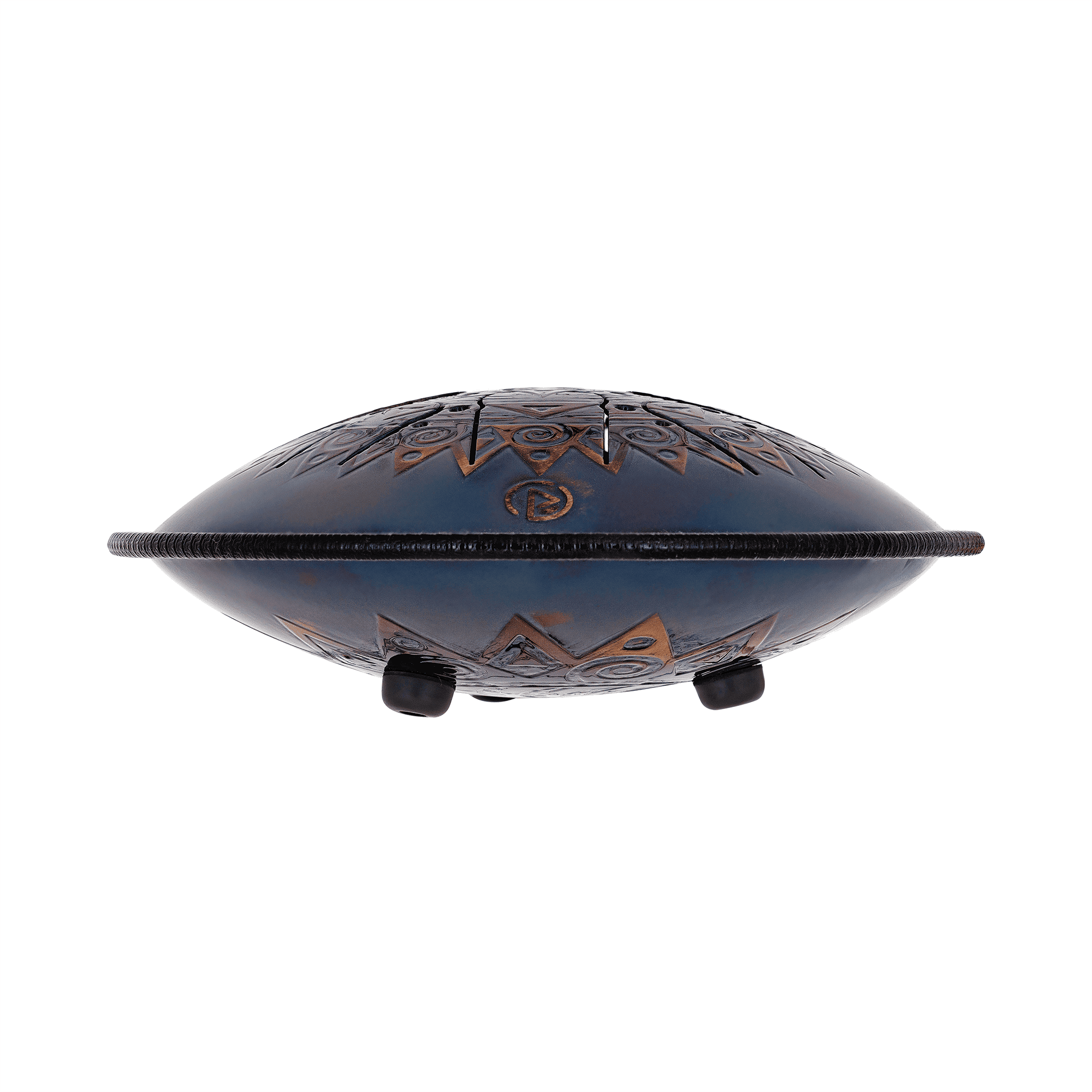 Rainbow Om Mandala Steel tongue drum - 10 inches