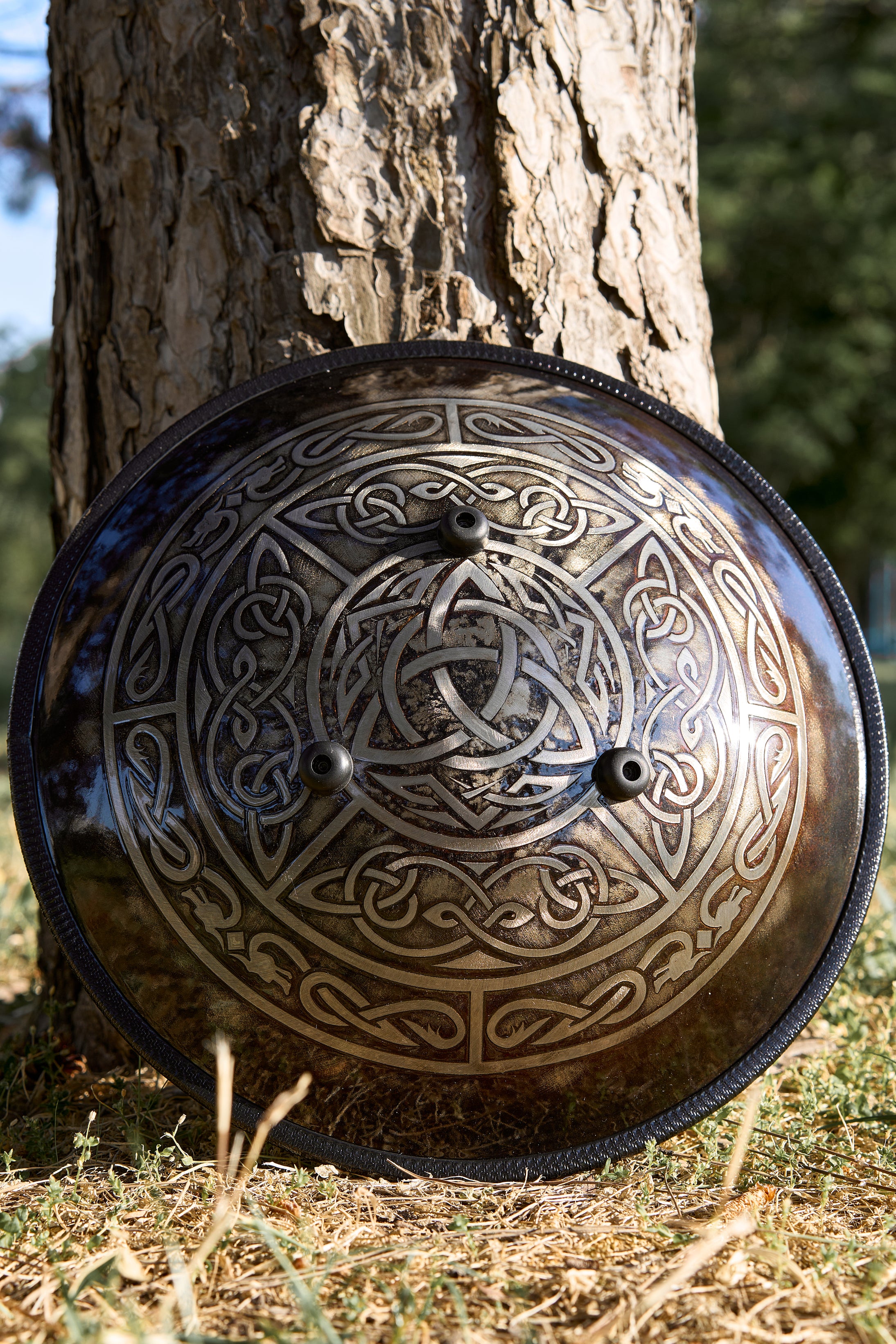 Tree of life steel tongue drum