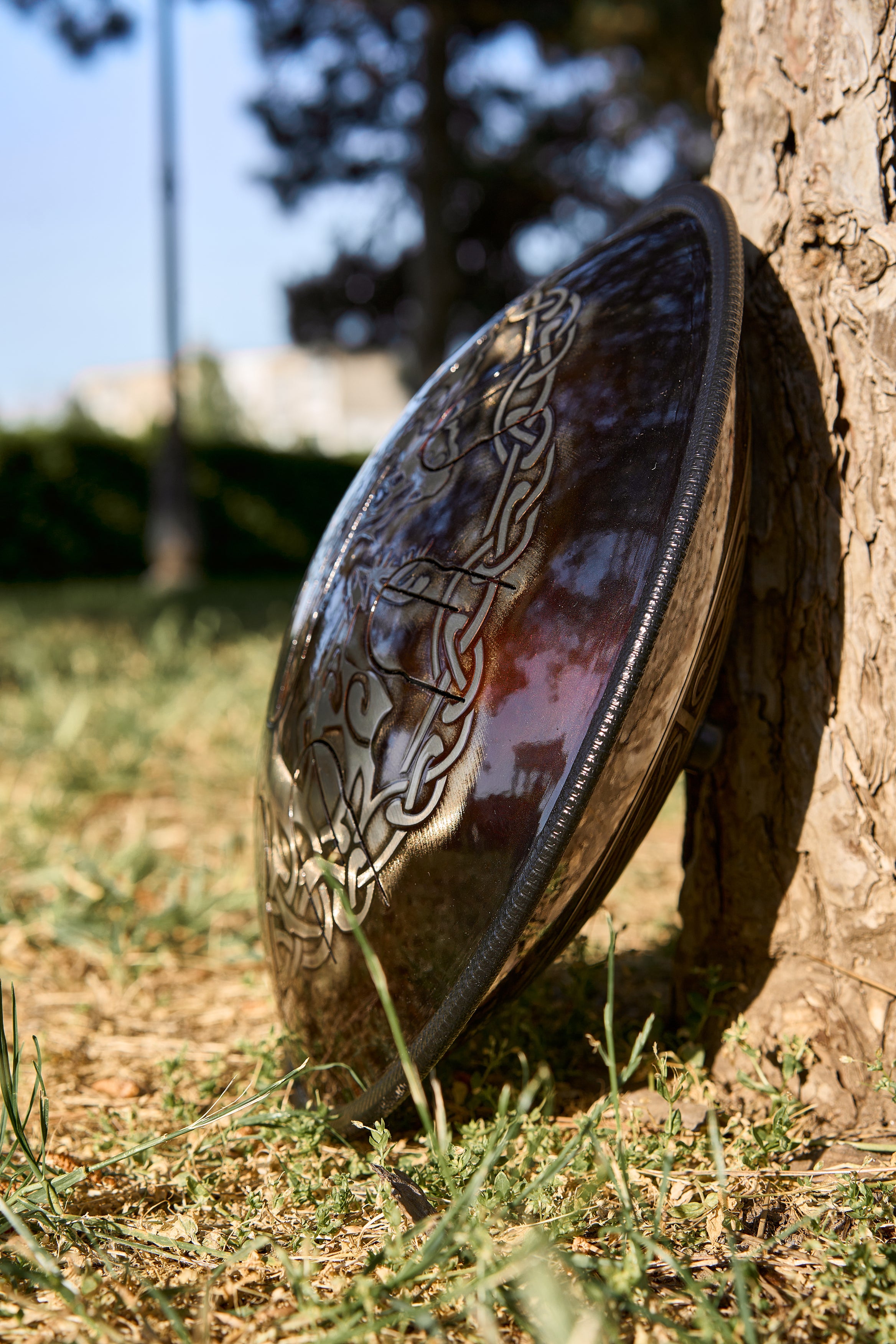 Tree of life steel tongue drum